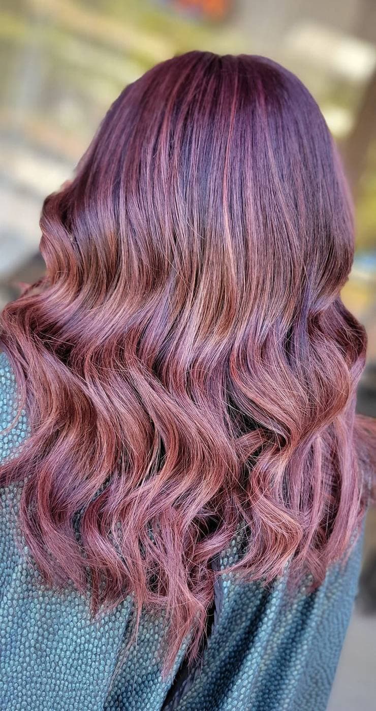 Purple fashion color